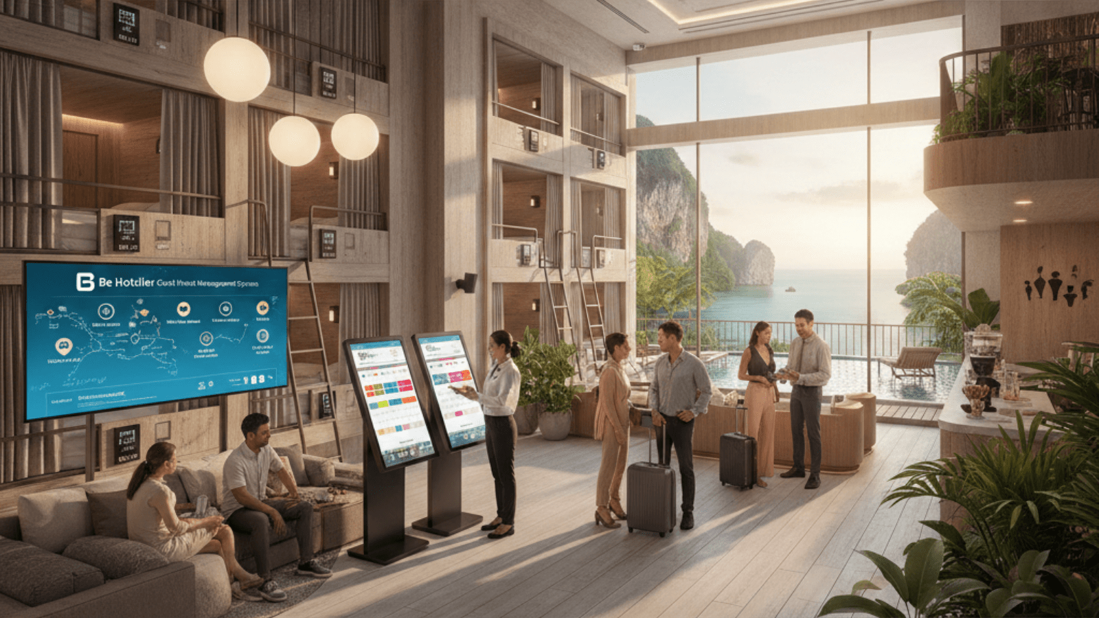 Guest Hostel Management System For Thailand